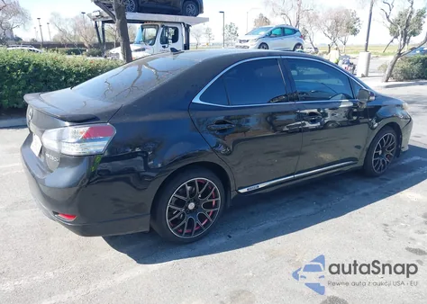 2010 Lexus Hs 250H Premium z USA, uszkodzony, nr VIN JTHBB1BA7A2015307